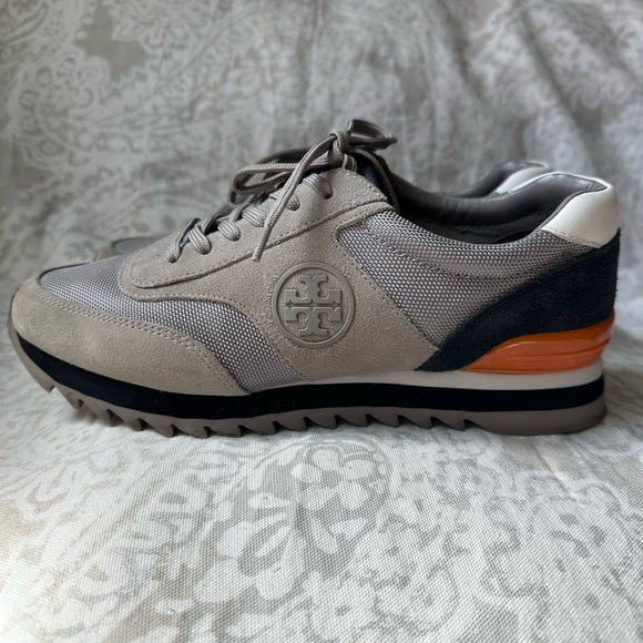 Tory Burch Logo Sawtooth Women's Multicolor Sneakers size 8.5 - Picture 7 of 16